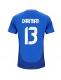 Italien Matteo Darmian #13 Replika Hemmakläder EM 2024 Kortärmad